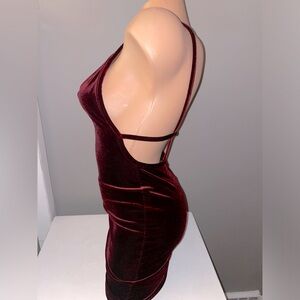 Velvet Dress American Apparel SM